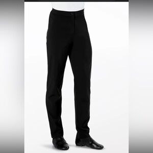 Weissman Boys Stretch Suit Dance Pants AH12615 Black (Medium Child)